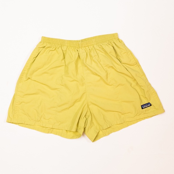Patagonia Women's Shorts Yellow Size M - Picture 1 of 6